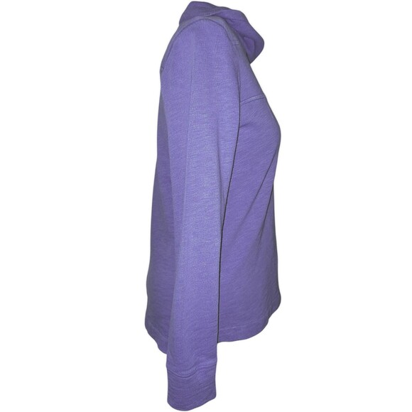 Vineyard Vines Periwinkle Cowl Neck Pullover Sweatshirt Women's Size Medium - Picture 6 of 8